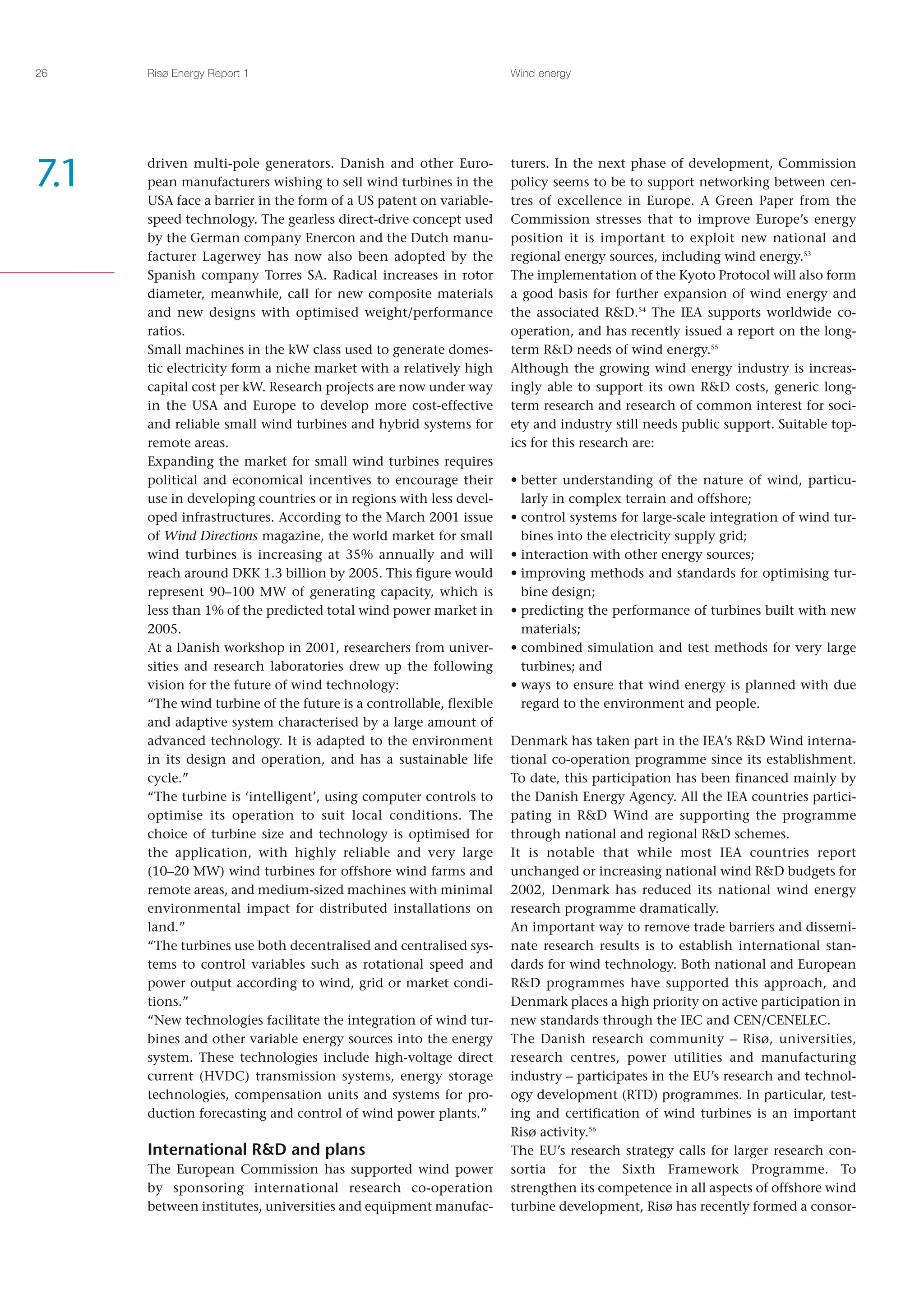 Risoe Energy Report 1