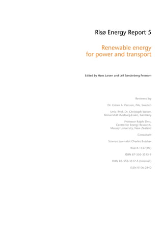 Risoe Energy Report 5