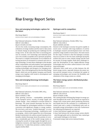 Risoe Energy Report 5