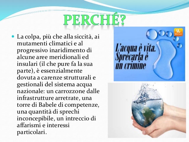 Risorse idriche nel mondo