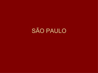 SÃO PAULO 