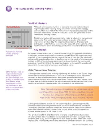Transactional Printing