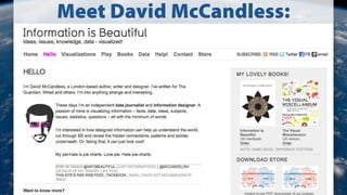 Meet David McCandless:
 