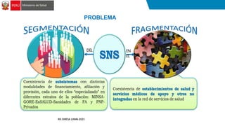 PROBLEMA
RIS DIRESA JUNIN-2023
 