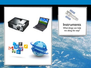 Instruments
What things can help
 me along the way?
 