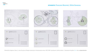 >   Report /
    la Sapienza /

                                                                                                         st u de nt i :
    2008
                                                                                                                          Franceso Ronconi, Silvia Susanna




       Università la Sapienza, Roma | corso di Laurea in Disegno industriale e Comunicazione visiva, 2007/2008 | professore: Carlotta Latessa | Laboratorio di grafica 2 || tema: autoproduzione
 