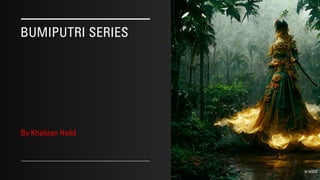 BUMIPUTRI SERIES
By Khalizan Halid
9/10/2022
 