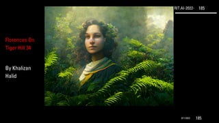 RIT.AI-2022- 185
9/11/2022 185
Florences On
Tiger Hill 34
By Khalizan
Halid
 