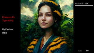 RIT.AI-2022- 194
Florences On
Tiger Hill 43
By Khalizan
Halid
9/11/2022 194
 