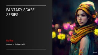 FANTASY SCARF
SERIES
By Rita
Assisted by Khalizan Halid
9/10/2022
 