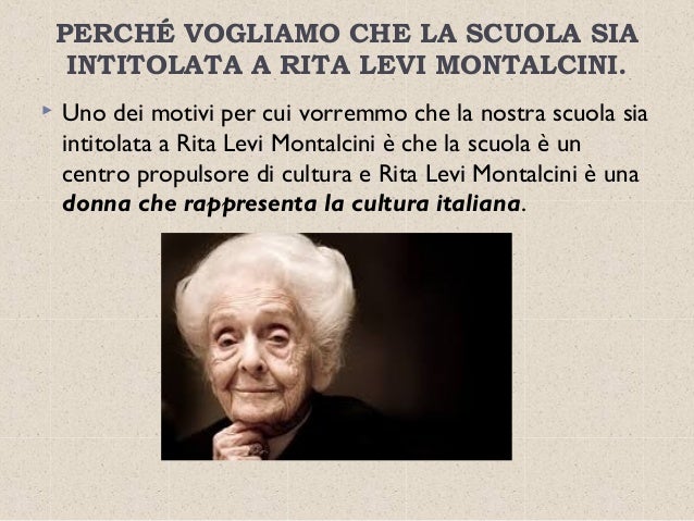 Rita Levi Montalcini