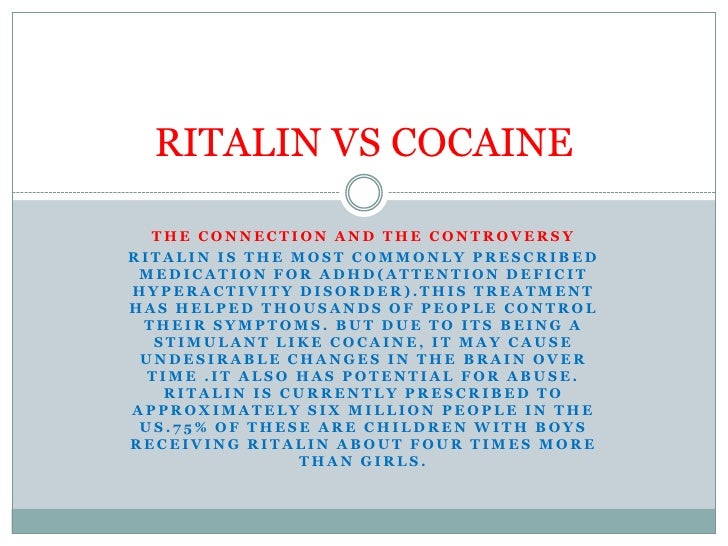 Adderall Versus Ritalin Weight Loss In Adults