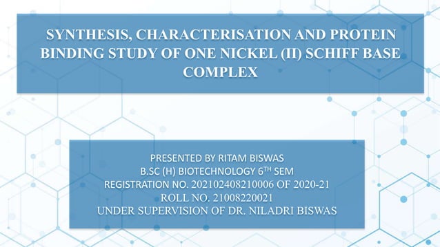 Ritam Biswas, Project PPT biochemistry.pptx