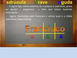 Palavras agudas, graves e esdrúxulas | PPT