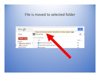 How to Use Google Docs