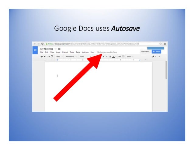 How to Use Google Docs