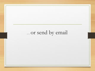 … or send by email
www.maritatria.com
 