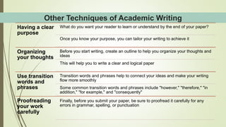 RI Techniques of Academic Writing Prof. Oyedokun.pptx