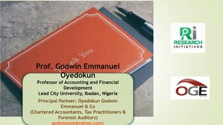 RI Techniques of Academic Writing Prof. Oyedokun.pptx