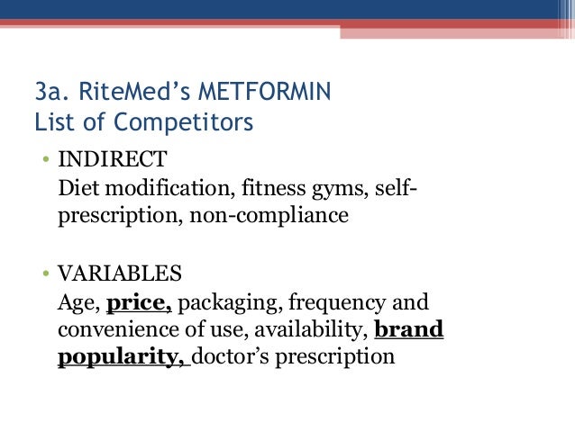 Ritemed metformin price