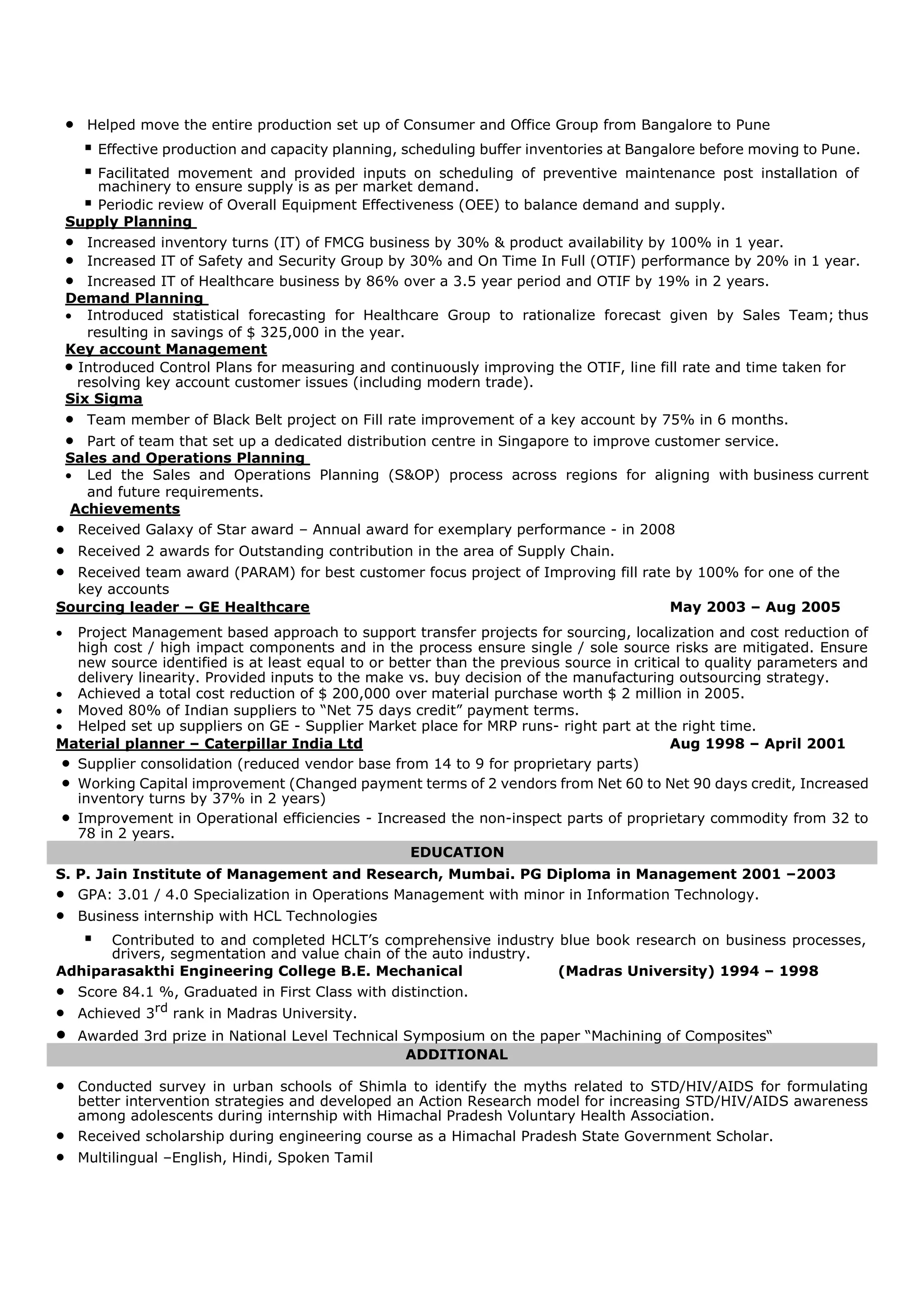 Ritesh arya cv mar 2016 | PDF