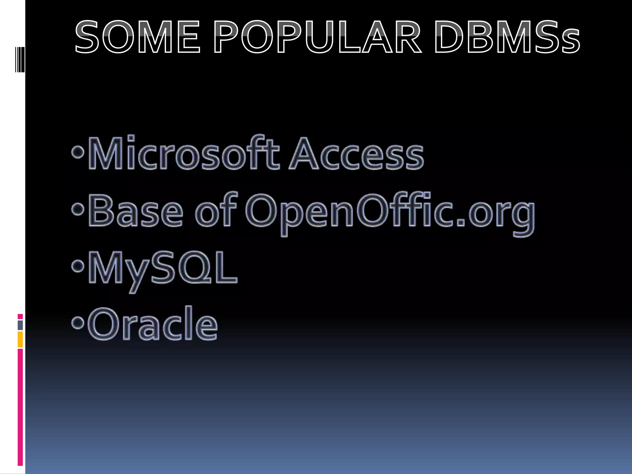 Openoffice.base by ritesh dansena