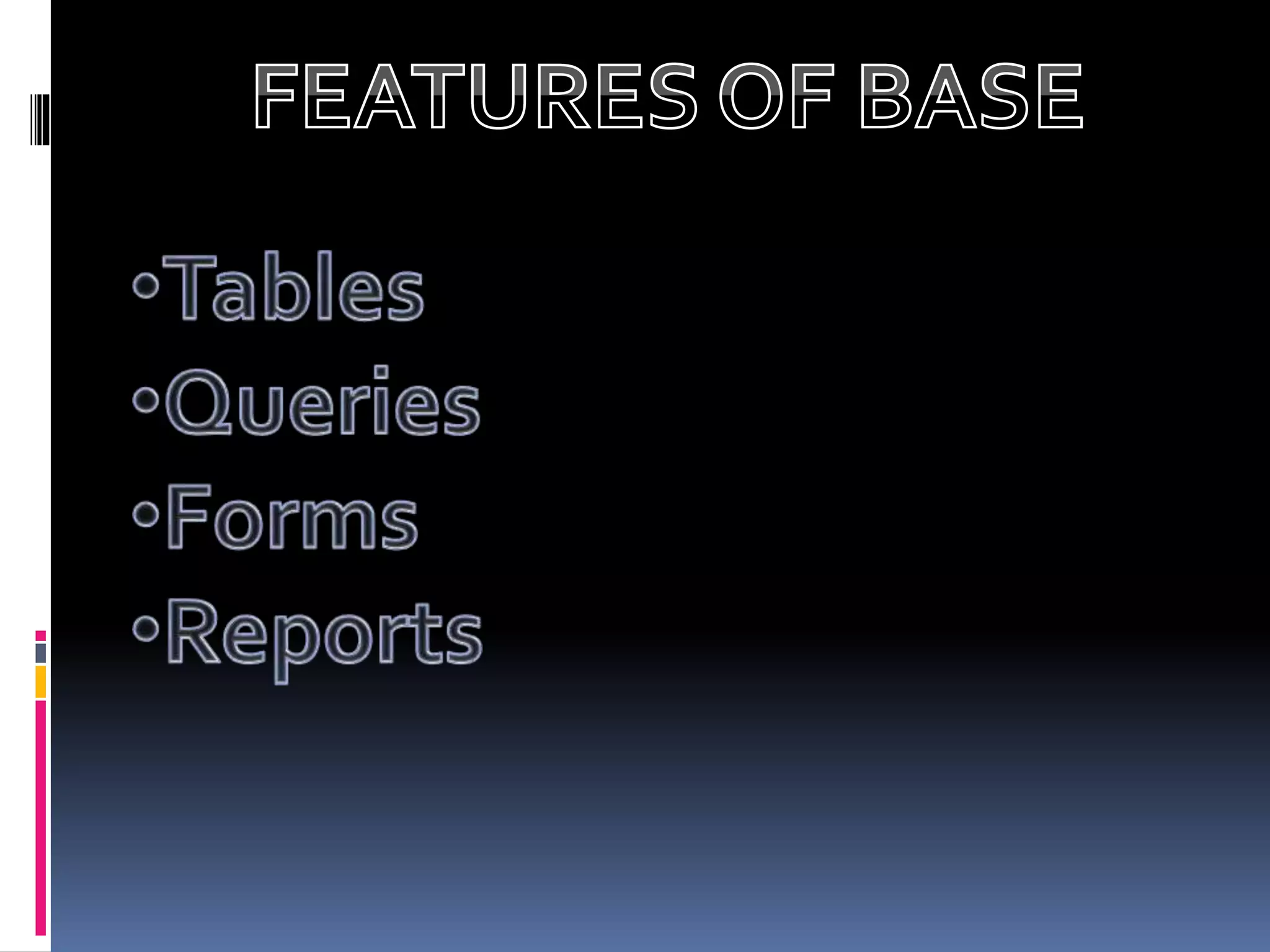 Openoffice.base by ritesh dansena