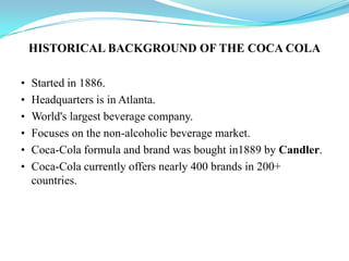 Branded and Packaged foods and beverages