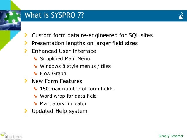 Syspro 7 user manual download