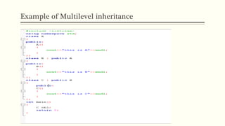 Ritik (inheritance.cpp) | PPT