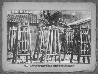 1901 - A kínai bokszerlázadás elítéltjeinek kivégzése
 