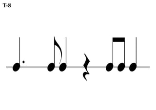 œ.
j
œœ Œ œœœ
T-8
 