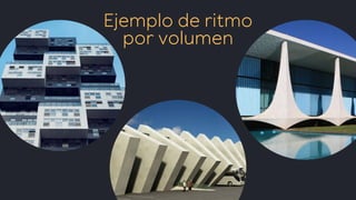 Ejemplo de ritmo
por volumen
 