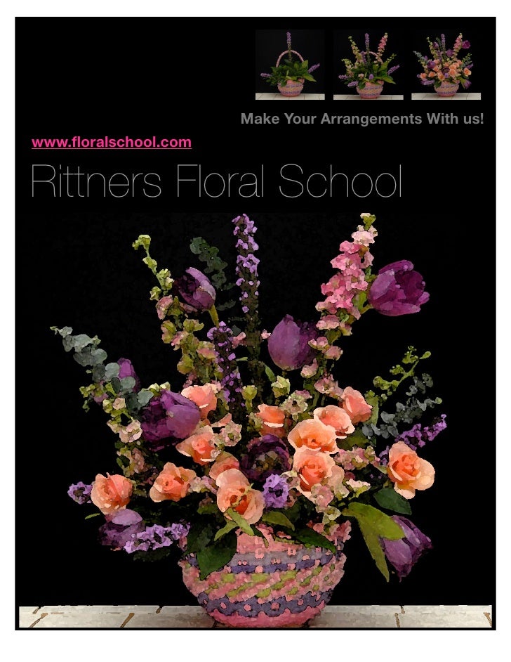 Rittners Floral School Poster3