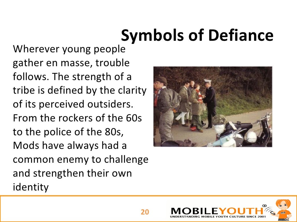 Symbols of Defiance Wherever young