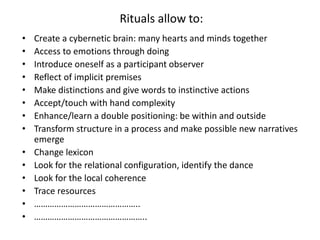 Rituals in psychotherapy | PPTX