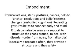 Rituals in psychotherapy | PPTX