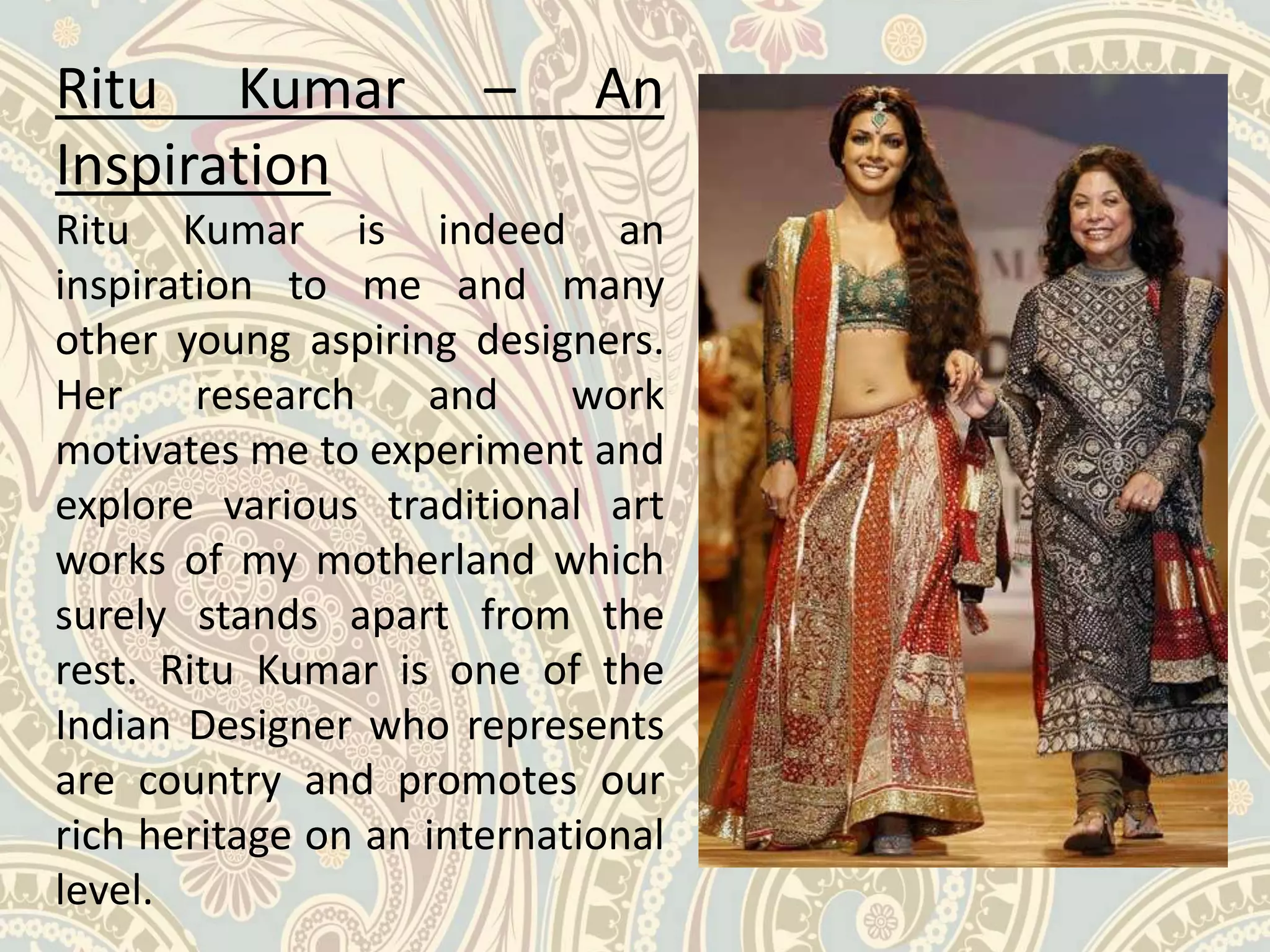 Ritu kumar | PPTX