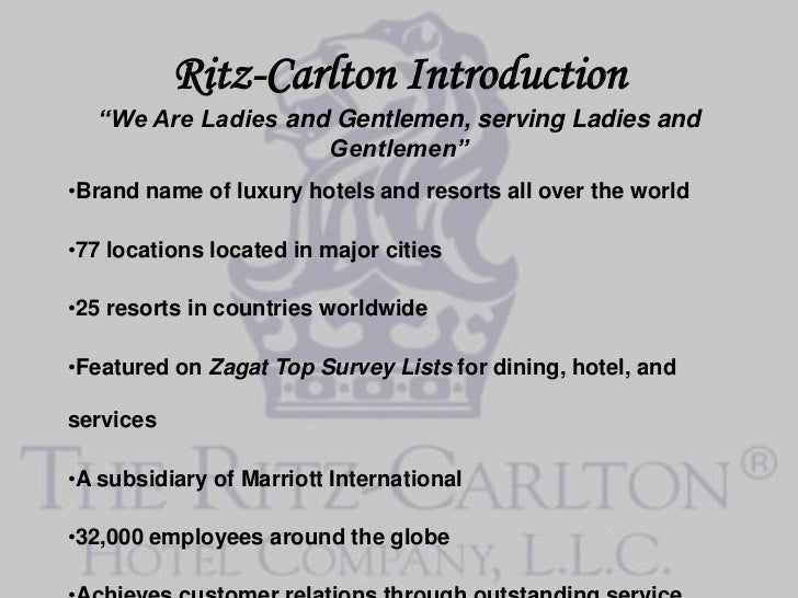 Ritz Carlton