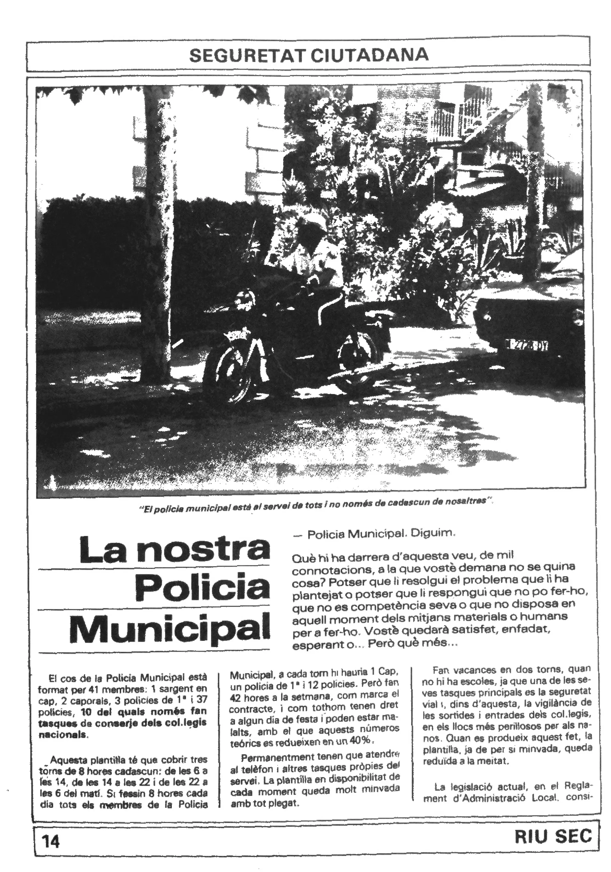 Riu Sec, 7 - Setembre 1981