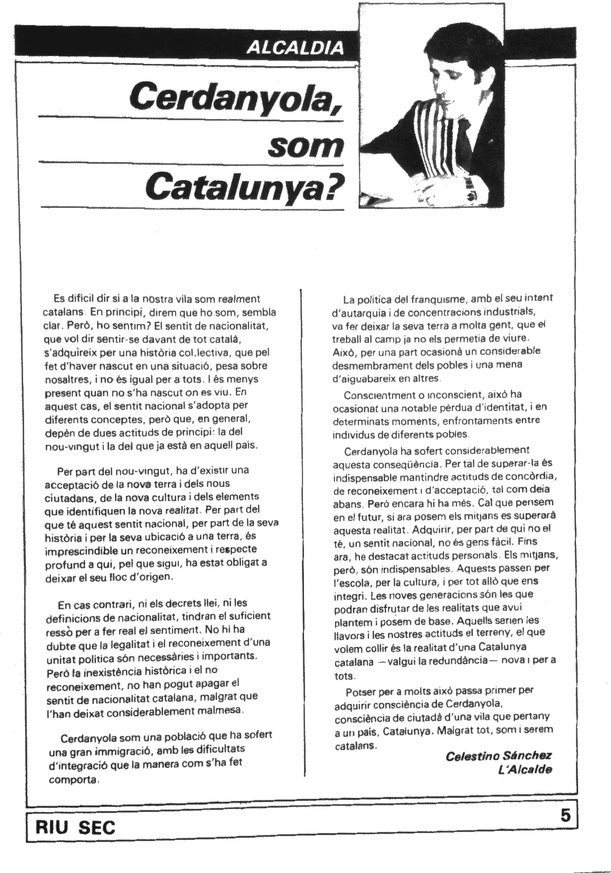 Riu Sec, 7 - Setembre 1981