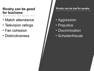 Good Rivalry Examples Rivalry Dispersion Theory: Are multiple rivals good for society? | PPTX