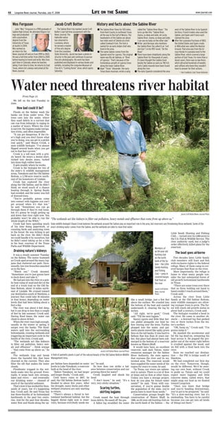 4A

Longview News-Journal, Thursday, July 17, 2008

LIFE ON THE SABINE

Wes Ferguson

Jacob Croft Botter

John “Wes” Fergu...