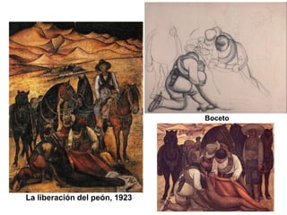 Boceto

La liberación del peón, 1923

 