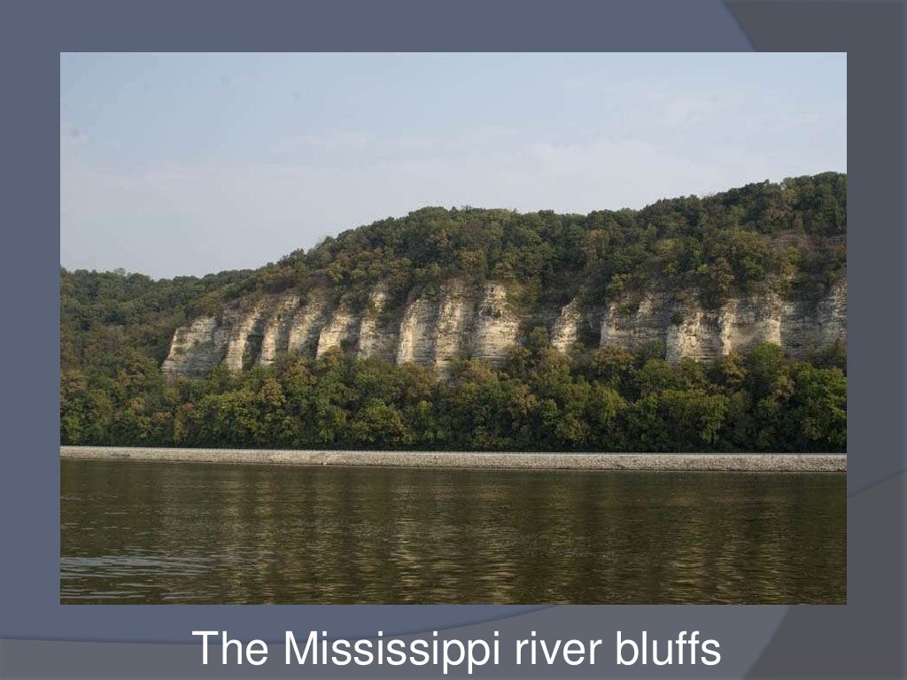 River bluffs