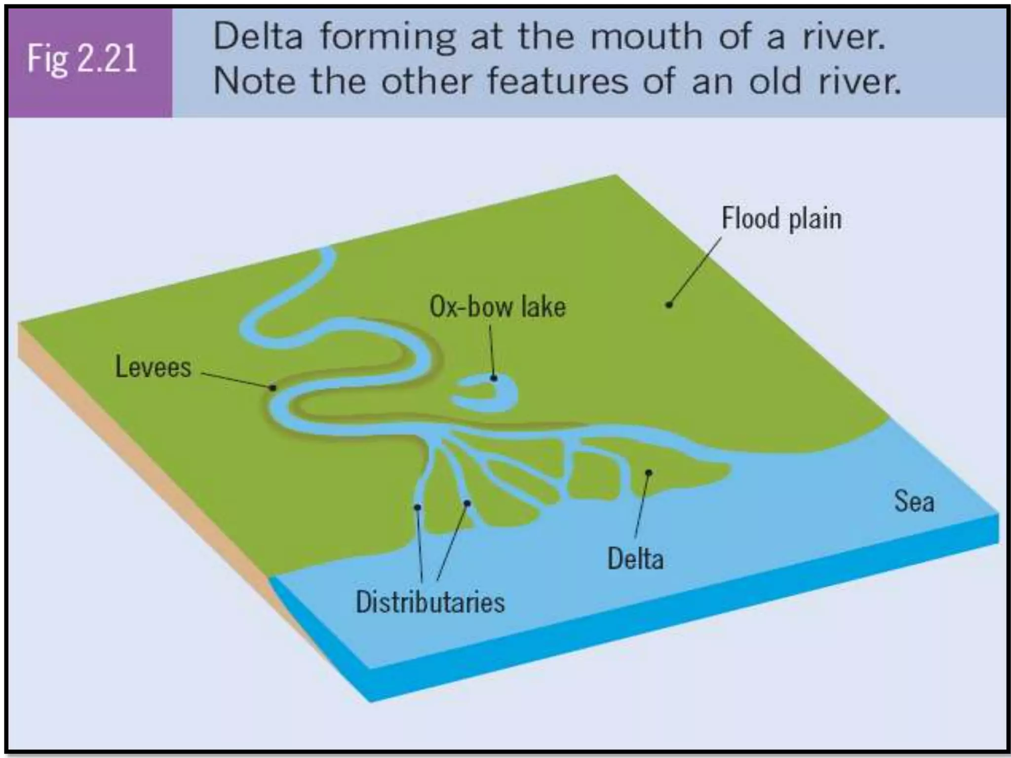 River Erosion Features