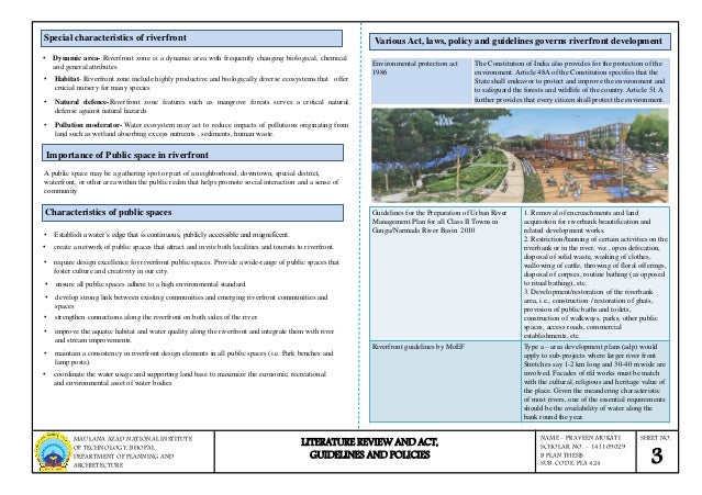 Riverfront development case study ppt picture