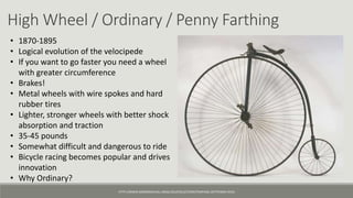 Peoria's Early Cycling History | PPTX