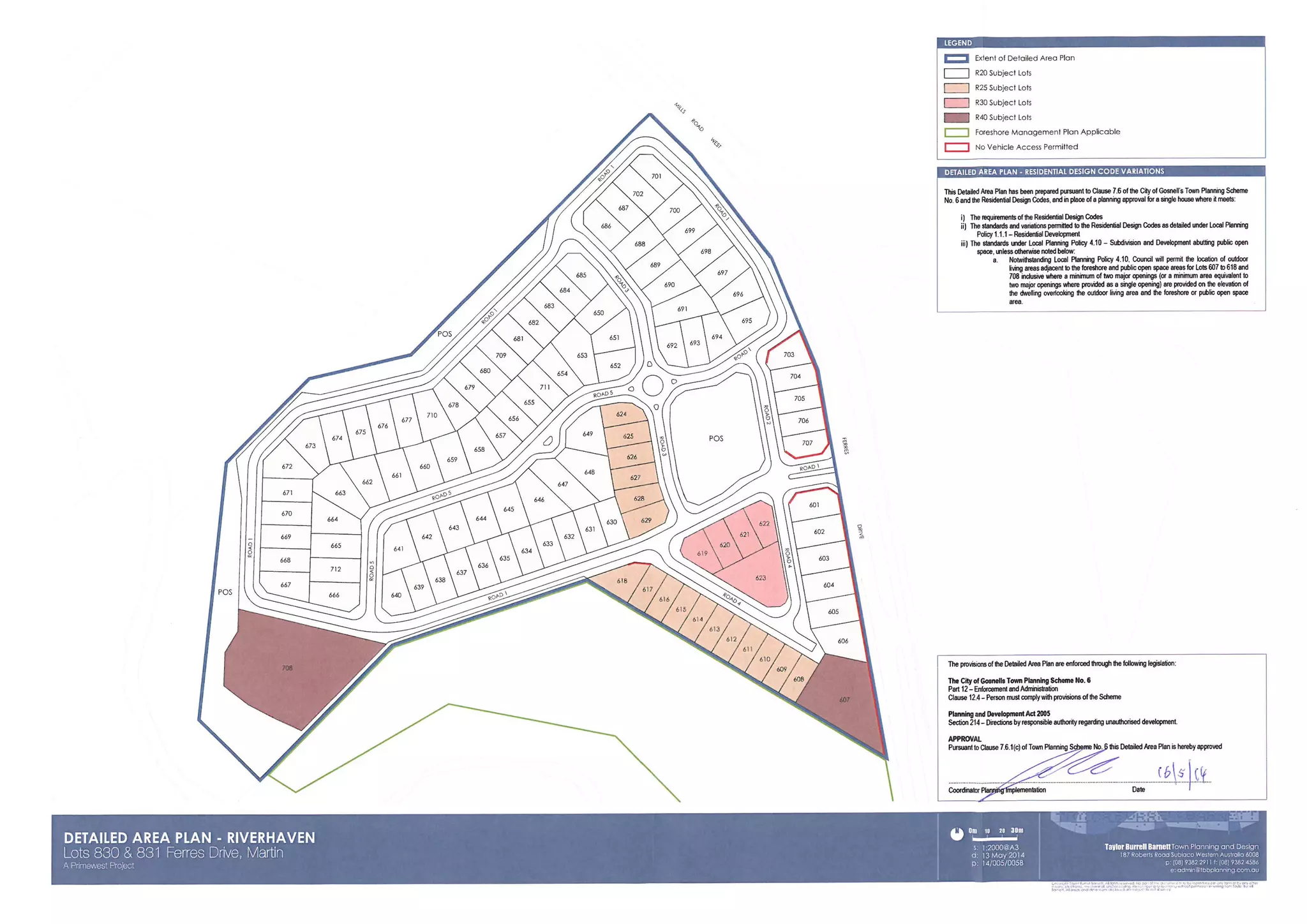 Riverhaven Detailed Area Plan | PDF
