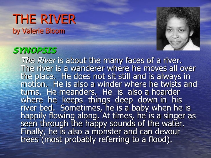 The River by Valerie Bloom The River by Valerie Bloom